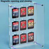NNEDSZ Switch Magnetic Crystal Card Storage - 9 Grid