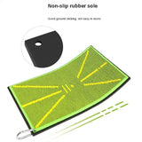 NNEDSZ Improve your Golf Swing with Training Pad and Sponge Balls