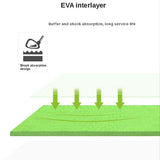 NNEDSZ Improve your Golf Swing with Training Pad and Sponge Balls