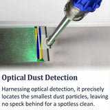 Green Light Dust Display Vacuum Brush Head - For Dyson Gen5