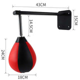 NNEDSZ Vent Inflatable Wall-Mounted Speed Ball For Boxing And Martial Arts