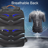 NNEDSZ Waterproof Anti-theft Laptop Backpack with Usb Charging - Regular Version Black