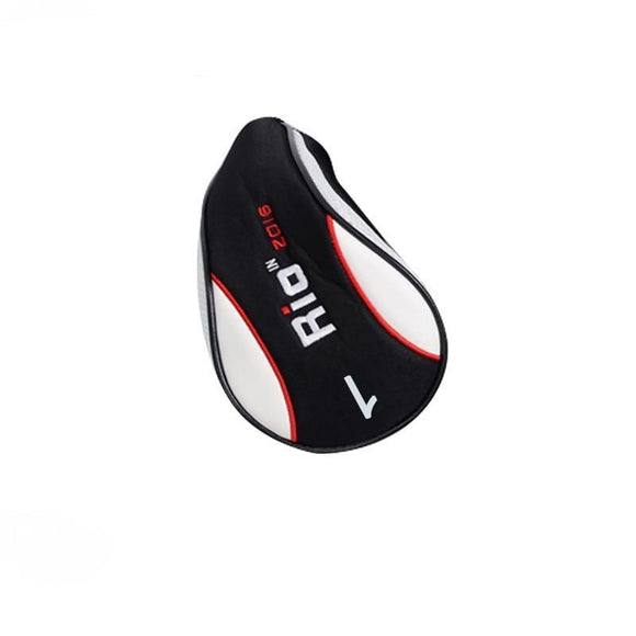 NNEDSZ Black Red Wood Golf Head Cover Pusher Set - Wood Rod