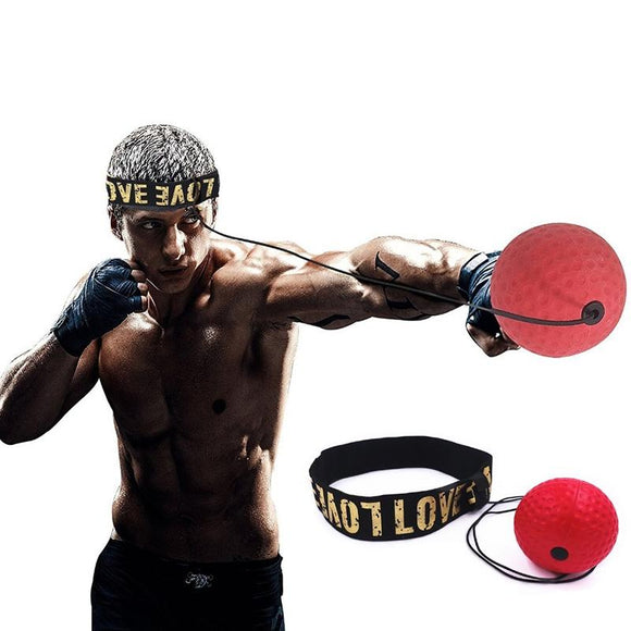 NNEDSZ 4-In-1 Head-Mounted Boxing Ball Set For Speed Training And Reaction