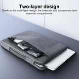 NNEDSZ Waterproof Portable Handbag For 14 Laptops - Oxford Cloth