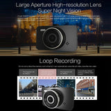 NNEDSZ 3 Car Dash Cam With 1080P Hd Night Vision & 170 Degree View