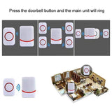 NNEDSZ Wireless Doorbell With Remote Control And Flashing Light - Cmf1188-12