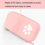 NNEDSZ Switch Console Storage Bag With Cat Paw Design