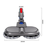 Electric Mop Cleaning Head with Water Tank for Dyson V7 / V8 / V10 / V11 Vacuum Cleaner