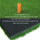 NNEDSZ Indoor Golf Practice Pad - 3-in-1 Swing Mat for Hitting and Chipping - 90X40Cm