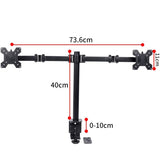 NNEDSZ Double Screen Desktop Monitor Stand - Lifting Bracket