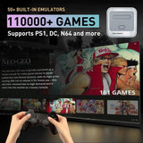 NNEDSZ Wireless 4K Hd 3D Double Game Console - Super Console X 128G With 40000 Games