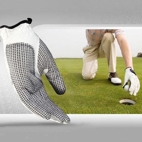 NNEDSZ Sheepskin Anti-slip Golf Gloves - Left Hand Size 23#