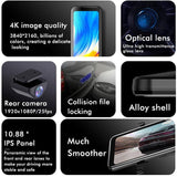 NNEDSZ Large Screen Car Recorder With Dual Recording And Night Vision