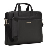 NNEDSZ Waterproof Nylon Laptop Bag - 15.6 Inch One Shoulder Portable - Black