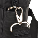 NNEDSZ Waterproof Nylon Laptop Bag - 15.6 Inch One Shoulder Portable - Black