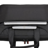 NNEDSZ Waterproof Nylon Laptop Bag - 15.6 Inch One Shoulder Portable - Black