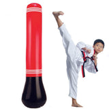 NNEDSZ 1.5M Inflatable Punching Bag For Adults And Children - Pvc Boxing Column Tumbler