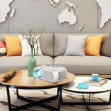 NNEDSZ Portable Home Theater Projector - 4500 Lumens Hd Led 1280X720