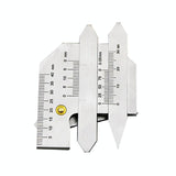 NNEDSZ Stainless Steel Welding Ruler For Inspection - Measure Gauge