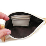 NNEDSZ Beach Straw Clutch Coin Purse For Summer Fun