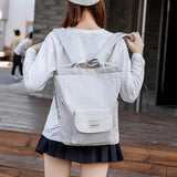 NNEDSZ Waterproof Usb Laptop Backpack - Gray Large