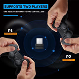 NNEDSZ Wireless 4K Hd 3D Double Game Console - Super Console X 128G With 40000 Games