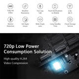 NNEDSZ Wireless Wifi Video Doorbell With Night Vision And Ai Recognition - 720P - Without Battery