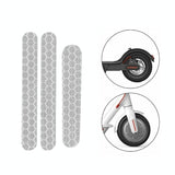 NNEDSZ Reflective Sticker For Ninebot Es2 Scooter - White
