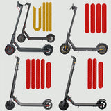 NNEDSZ Reflective Sticker For Ninebot Es2 Scooter - White