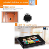 NNEDSZ 2.0Mp Smart Doorbell With 4.3 Tft Display Screen