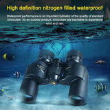 NNEDSZ Waterproof Night Vision Binoculars - 8X30 Hd Portable For Concerts