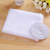 NNEDSZ White Diy Window Screen With Hook And Loop Fastener For Mosquito Net
