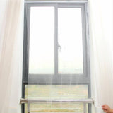 NNEDSZ White Diy Window Screen With Hook And Loop Fastener For Mosquito Net