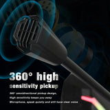 NNEDSZ Flexible Usb Microphone With Rgb Lighting For Voice Chat And Video Conferencing