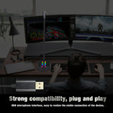 NNEDSZ Flexible Usb Microphone With Rgb Lighting For Voice Chat And Video Conferencing