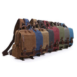 NNEDSZ Canvas Chest Bag For Outdoor Travel Black