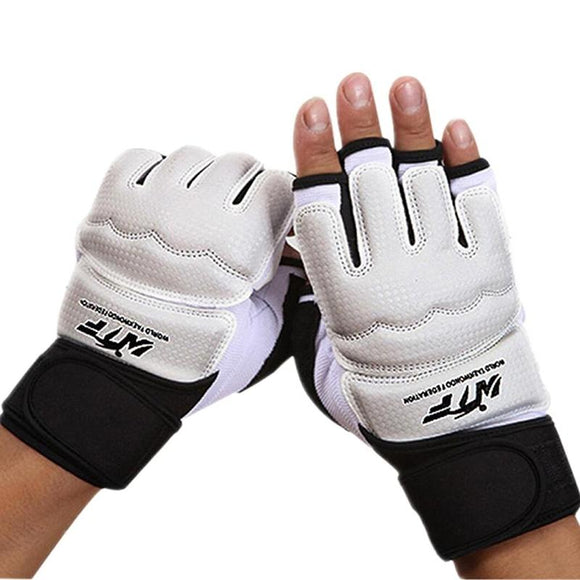 NNEDSZ Adults Half Finger Sandbag Training Boxing Gloves - Pu Leather