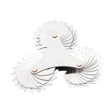 NNEDSZ 60 Degree Stainless Steel Thread Gauge - 51 Pieces