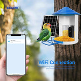 NNEDSZ 2Mp Wifi Camera With Ai Bird Recognition And Pir Motion Detection