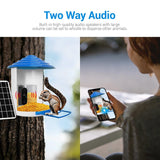 NNEDSZ 2Mp Wifi Camera With Ai Bird Recognition And Pir Motion Detection