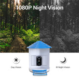 NNEDSZ 2Mp Wifi Camera With Ai Bird Recognition And Pir Motion Detection