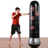NNEDSZ Vertical Inflatable Tumbler Boxing Column For Adults And Children - 1.6M Height