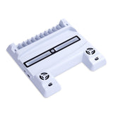 NNEDSZ Multi-Function Ps5 Stand With Game Disc Storage