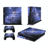 NNEDSZ Starry Sky Design Protective Sticker For Sony Ps4 - Fashion Colour
