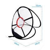 NNEDSZ Foldable Golf Practice Net - 54x65cm - Cutting Rod Design