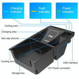 NNEDSZ Wireless Charger For Audi A4L 2017-2022 - 10W Quick Charge Qi Standard