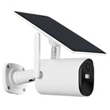 NNEDSZ Solar-Powered Wifi Camera 1080P Hd Motion Detection Night Vision 2-Way Audio Tf Card
