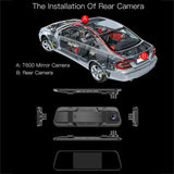 NNEDSZ 5.5 Ips Touch Screen Car Dvr - Ultra Hd 1080P