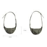 NNEDSZ Retro Outdoor Cap Deck Bag Multi Functional & Stylish Letter Print Design